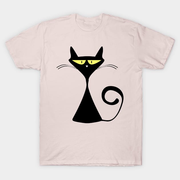 There is my coffe, cat coffe mug. T-Shirt by Benivick